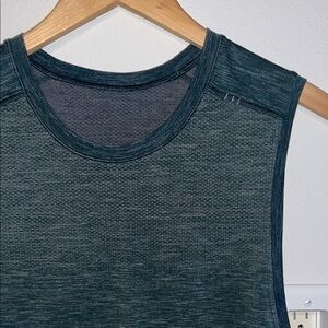 lululemon athletica Men's Teal Tank Top